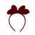 Processed Large Red Bow Headband Japan and South Korea Cute Girl's Three-Dimensional Headband Hair Accessory Exaggerated Bandeau Headdress