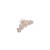 2022 Spring New Transparent Pink Peach Grip Soft Girl Japanese Sweet Hair Clip Shark Clip Hair Accessories