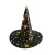 Hot Selling Halloween Holiday Hat Children Adult Bronzing Wizard's Hat Fancy Dress Party Atmosphere Decor Props