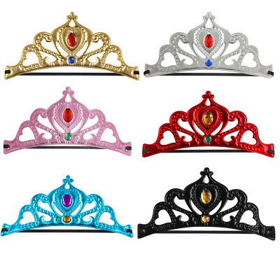 Children 'S Baby Birthday Party Supplies Princess Decorative Head Hoop Cake Crown Children 'S Birthday Crown Hat Wholesale