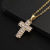 Trend Creative Design Color Zircon Clavicle Chain European and American Supply Simple Cross Necklace Pendant for Women