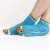 Yoga Socks Sub-Square Sliding Letter Dispensing Massage Toe Socks Cross-Border Sports Fitness Open Finger Color Finger