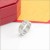 Supply Love Eternal Ring Titanium Steel Couple Couple Rings Card Home Three Diamond Ring Jewelry Factory Wholesale