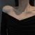 Pendant Titanium Steel Necklace for Women Ins Trendy Niche High-Grade Light Luxury Clavicle Chain Neck Chain Trendy