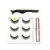 False Eyelashes Magnetic Five Magnetic Three Pairs Eyelash Magnetic Liquid Eyeliner with Tweezer Set 3d35