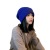Hat Women's Autumn and Winter New Fashion Casual Big Head Circumference Woolen Cap Face Slimming Thermal Knitting Korean Style Pile Heap Cap Men