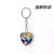 Factory Direct Crystal Double-Sided Keychain Crystal round Keychain Crystal Oval Crystal Drop-Shaped