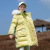 2022 New Children's down Jacket Girls' Mid-Length Western Style Wash-Free Medium and Big Children Glossy Thickened White Duck down Coat