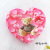 2022 New Valentine's Day Limited Pink Heart-Shaped Jewelry Gift Box Bear Rose Gift Box Wholesale