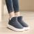 Winter Men's and Women's Plush Shoes Bag Heel Thick Bottom Thickened plus Velvet Warm Shoes New Casual Home Student Cotton Slippers