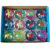 Creative Children's Luminous Crystal Ball 65cm Dinosaur Elastic Ball Flash Cartoon Jumping Ball Stall Supply Wholesale