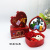 Valentine's Day Limited Red Rose Bear Love Jewelry Box Wedding Commemorative Gift Wedding Gift Wholesale