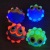 Hot Sale Pressure Reduction Toy Rat Killer Pioneer Silicone 3D Vent Decompression Grip Strength Ball Press Smiley Face Convex Eye Luminous Ball