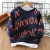 Single-Layer Fleece-Lined Boys' Fleece-Lined Sweater 2021 Winter New Children's Western Style Pullover Girls Thickened Thermal Bottoming Shirt