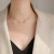 Online Influencer Necklace Female Niche Ins Style Clavicle Chain Refined Rhinestone Pendant New Fashion Ornament jewelry