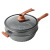 Low Pressure Pot Medical Stone Non-Stick Pan Household Wok Dual-Purpose Pan Smoke-Free Flat Cooking Gas Induction Cooker Universal