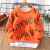 Single-Layer Fleece-Lined Boys' Fleece-Lined Sweater 2021 Winter New Children's Western Style Pullover Girls Thickened Thermal Bottoming Shirt