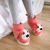 Winter Children's Cotton Shoes Female Cute Cartoon Dog Fleece-Lined Fluffy Shoes Interior Home Boys' and Girls' Bags Heel Cotton Slippers