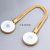 Curtain Holdback Magnetic Tieback Curtain Clip Buckle Curtain Holder Tie Back Curtain Decoration Accessories