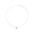 Korean-Style Retro Geometric Double-Ring Necklace for Women Ins Cold Style Simple Personality Accessories All-Matching Graceful Clavicle Chain