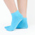 Yoga Socks Sub-Square Sliding Letter Dispensing Massage Toe Socks Cross-Border Sports Fitness Open Finger Color Finger