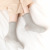 Double Needle Spring and Autumn Maternity Socks Female Korean Loose Fitting Lace Mid-Calf Length Socks Pregnant Women Postpartum Not Feel Tight with Feet Autumn and Winter Cotton Sock