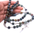 Foreign Trade Supply Cross Necklace Wholesale Natural Stone India Agate Beads Rosary Necklace