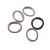 Elastic Rubber Band Women 'S Towel Ring Hair Ring Ponytail Seamless Hairband Leather Cover Korean Hair Accessories