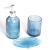 European-Style Simple Wash Three-Piece Set Bathroom Set Shower Gel Hand Sanitizer Glass Sub-Bottle Sealed Bottle Wholesale