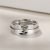 Couple's Ring Pair Korean-Style Chic and Unique Simple Men and Women Sterling Silver Couple Rings Valentine's Day Gift