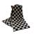 Black-White Checkerboard Plaid Ins Knitted Scarf for Women Autumn and Winter 2022 New Korean Style Versatile Students Warm-Keeping Scarf