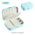 Cross-Border Earrings Storage Box Pu Necklace Earring Ring Jewelry Storage Box Jewelry Box Portable Jewellery Box