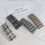 Fabric Plaid Barrettes Autumn and Winter New Fashionable Hairpin Girl Internet Celebrity BB Clip Hair Accessories