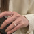 Doudou Baroque Pearl Ring Female Light Luxury Minority Design Advanced Sense Index Finger Ring Fashion Personality Ring