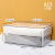 Transparent Storage Box PET Plastic Storage Box with Lid Moisture-Proof Dustproof Grains Snack Underwear Storage Box