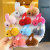 Clip Children's Cute Hairpin Hair Accessories Girl Plush Autumn and Winter Does Not Hurt Hair Fresh Headdress