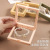 Jewelry Storage Box PE Film Suspension Box Transparent Display Necklace Ring Earrings Color Packaging Jewelry Gift Box