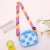 Cross-Border New Arrival Mouse Killer Pioneer Bag with Light Cartoon Silicone Coin Purse Chess Tray Kid's Messenger Bag Bubble Bag