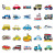 50 Pieces of Vehicle Graffiti Stickers Cross-Border Cartoon Children's Stickers DIY Phone Case Luggage Stickers Waterproof