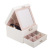 Simple Double-Layer Jewelry Storage Box Xiaohongshu Drawer Creative Earrings Ring Lipstick Ornament Storage Box