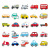 50 Pieces of Vehicle Graffiti Stickers Cross-Border Cartoon Children's Stickers DIY Phone Case Luggage Stickers Waterproof