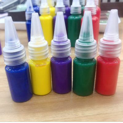 Youyan Acrylic Paint Hand-Painted Material Fluid Painting Wall Painting Beginner Finger Painting Painting