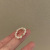 Doudou Baroque Pearl Ring Female Light Luxury Minority Design Advanced Sense Index Finger Ring Fashion Personality Ring