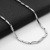 Steel Necklace Titanium Steel Men's Chain Handmade Diamond Square Chain Girl Pendant Necklace Ornament Accessories