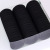 Seamless Black Towel Ring High Elastic Hair Band Student Lady Hair Rope Rubber Band Hair Band Wholesale