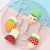 Cartoon Ice Candy Keychain Pendant Cute Animal Fruit Key Ring Simulation New Animal Popsicle Key Chain