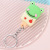 Cartoon Ice Candy Keychain Pendant Cute Animal Fruit Key Ring Simulation New Animal Popsicle Key Chain