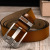 New Belt Men's European and American Retro Pinhole Buckle Genuine Leather Belt Casual Business All-Match Belt One Piece Wholesale