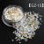 Mixed New Nail Ornament Irregular Crystal Gravel Rivet Mixed Decorations Manicures Decoration GZ-14