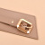 New Women's Belt Decorative Fashion Girdle Match with Coat Waist Retro Pin Buckle Genuine Cowhide Bandwidth Girdle Belt